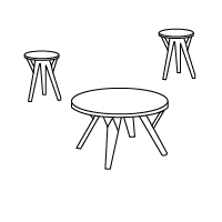 Set de mesas