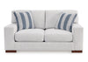 Sofá 2 cuerpos Nuvella snow lavable