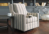 Poltrona giratoria Kambria ivory