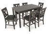 Juego comedor alto Caitbrook (set 7 piezas)