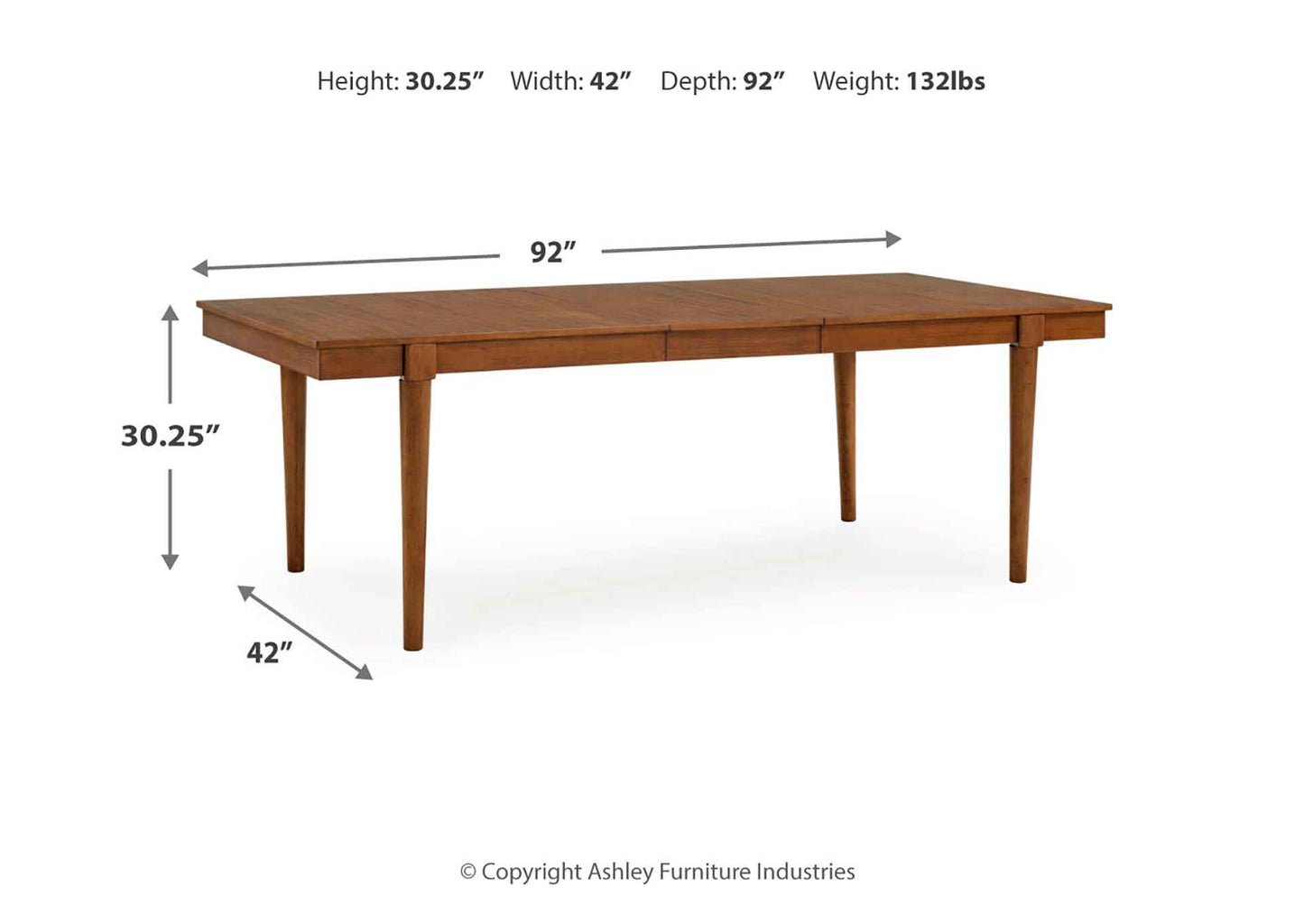 Mesa comedor Lyncott extensible