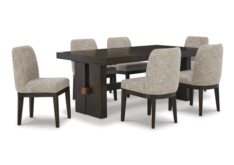 Juego comedor Burkhaus (7 piezas)