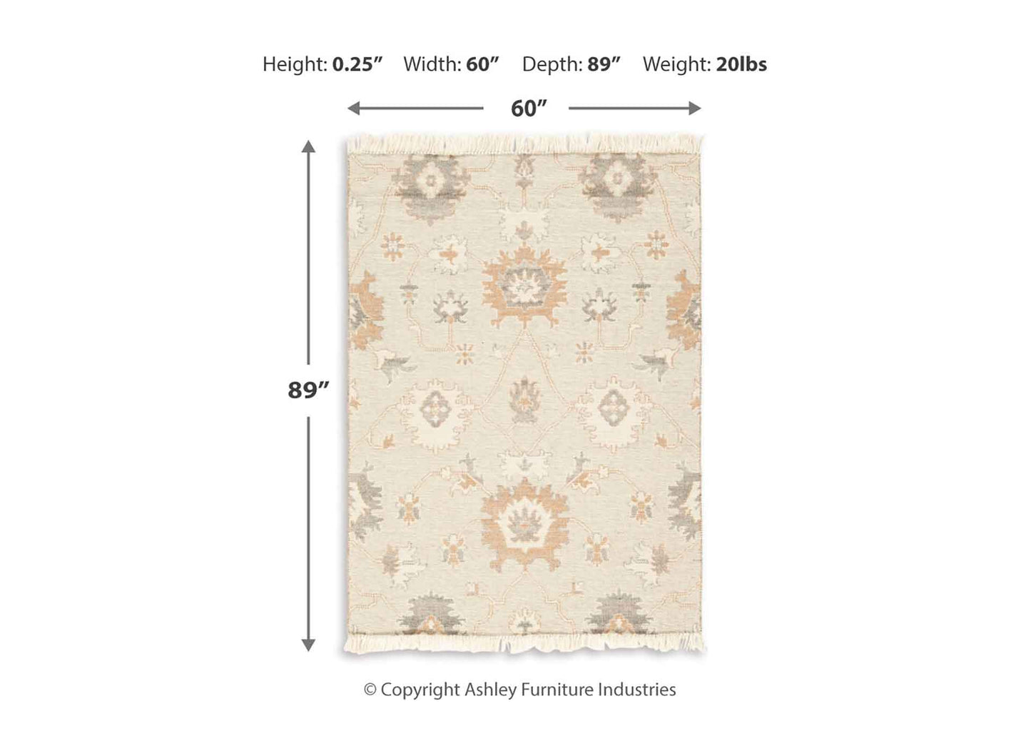 Alfombra Calkin 150x220 cm