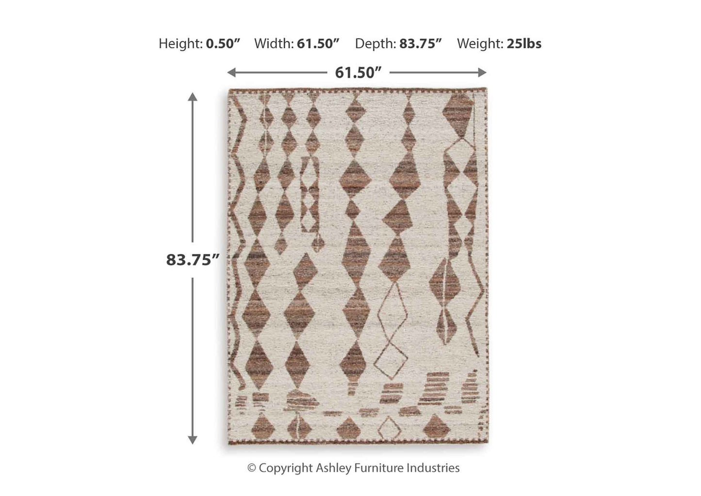 Alfombra Brettler 160x210 cm