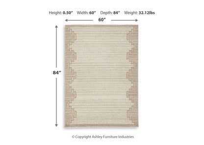 Alfombra Emorymore 150x210 cm