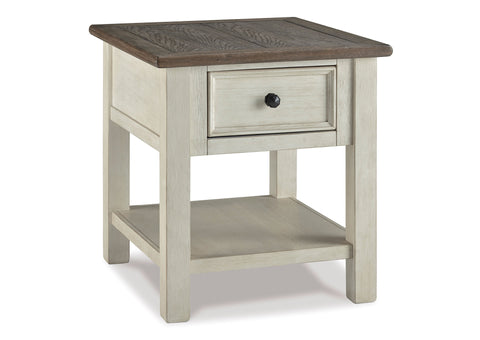 Mesa lateral Bolanburg cuadrada